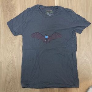 Active Critters Gray Dr. Bat Graphic T-Shirt